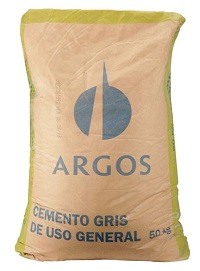Cemento Gris Argos x 50 Kg